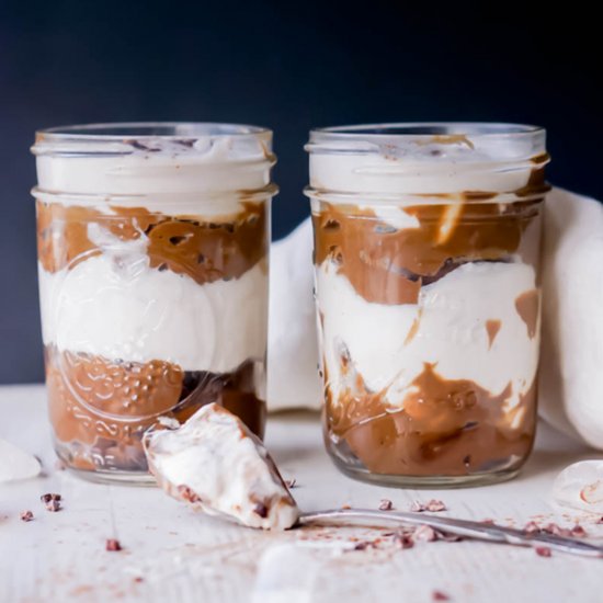 Pudding – Carob & Coconut Cream