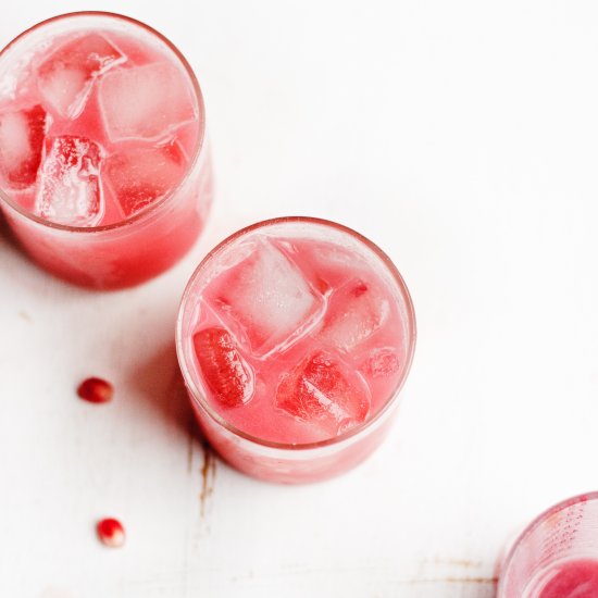 Pomegranate Tequila Coolers