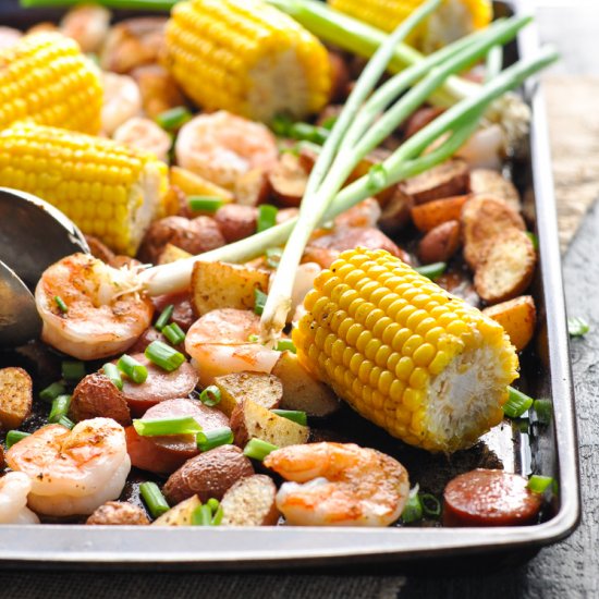 Sheet Pan Low Country Boil