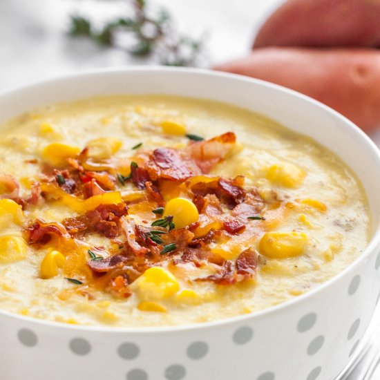 Slow Cooker Corn Chowder