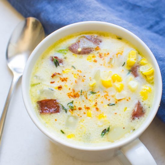 Smoky Corn Chowder