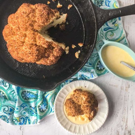 Mexican Whole Roasted Cauliflower