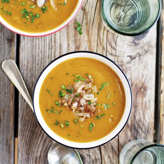 Cinnamon Carrot Soup