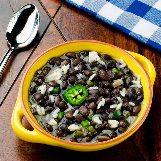 Cuban-Style Black Bean Soup