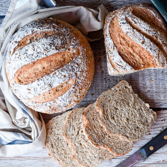 Multigrain Seed Bread