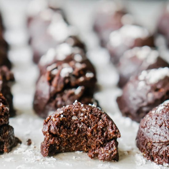 brownie truffles