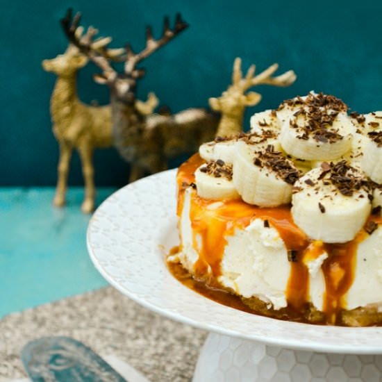 Vegan Banoffee Pie Cheesecake