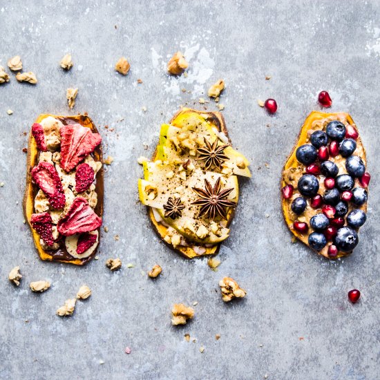 Sweet Potato Toasts