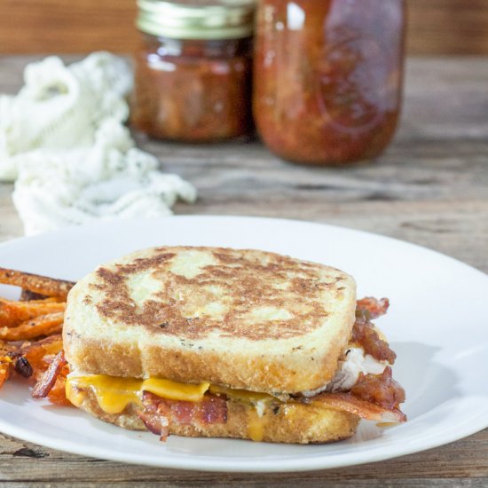 Chicken Bacon Monte Cristo Sandwich