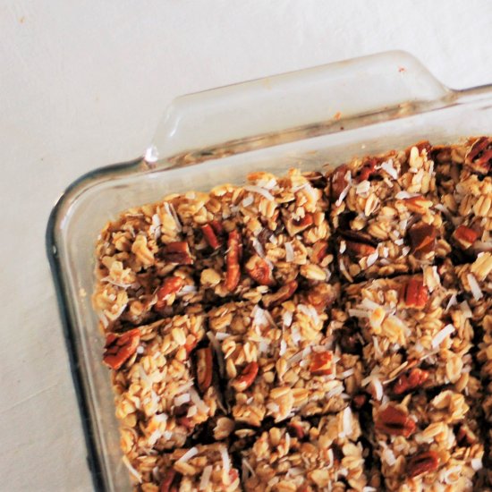 Date & Pecan Oatmeal Bake