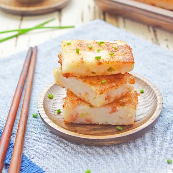 Chinese Savoury Turnip Cake