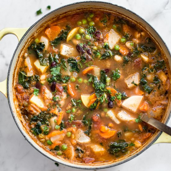 Vegetable and Bean Soup