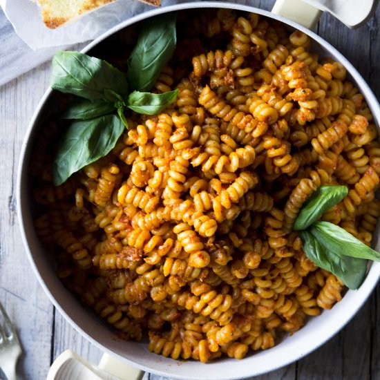 Sun Dried Tomato Pasta