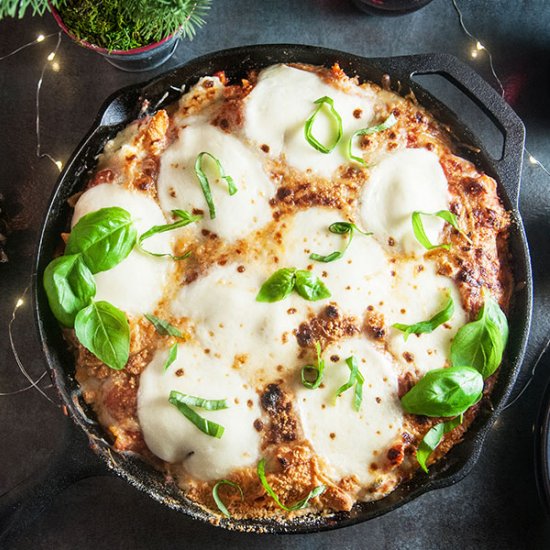 Three Cheese Skillet Ziti