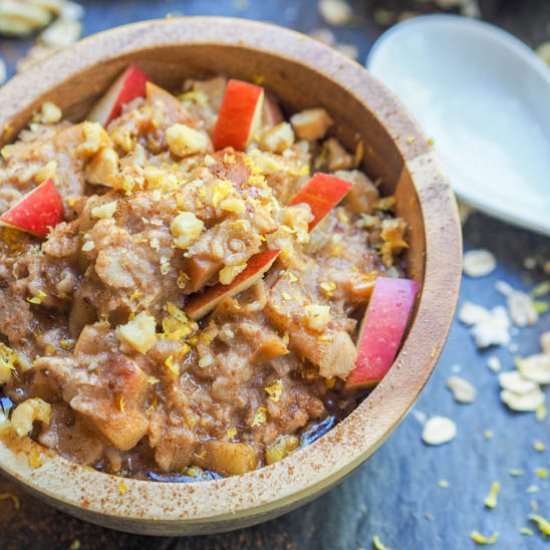 Apple Pie Oatmeal