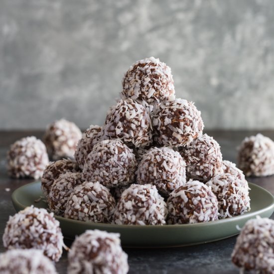 Chocolate Peanut Butter Oat Balls