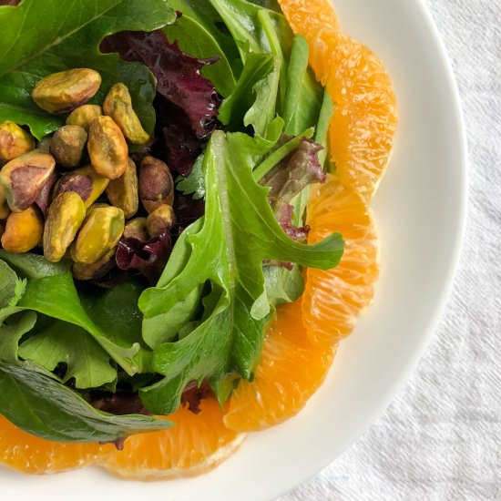 Orange Pistachio Salad