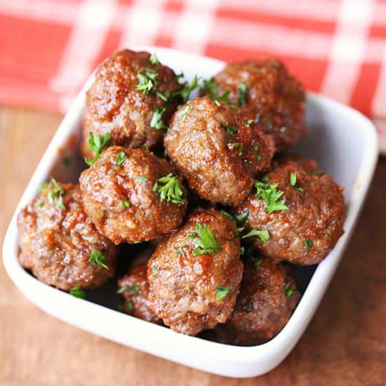 baked meatballs