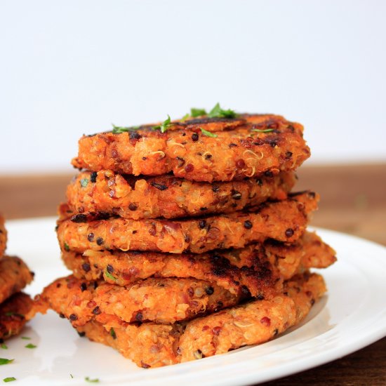 Quinoa Sweet Potato Cakes