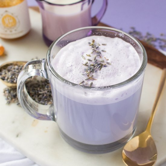 Lavender Tea Latte