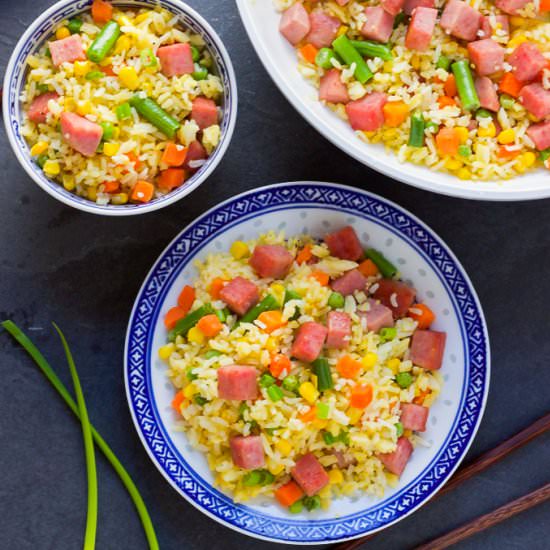 Tasty Spam Fried Rice