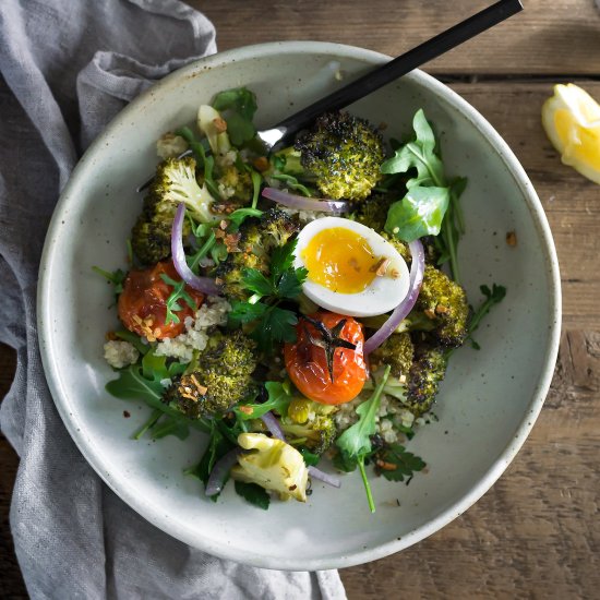 Roasted Broccoli Salad