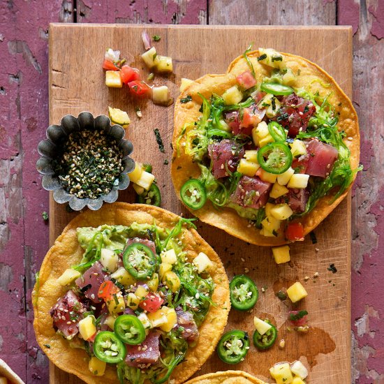 Poke Tostada