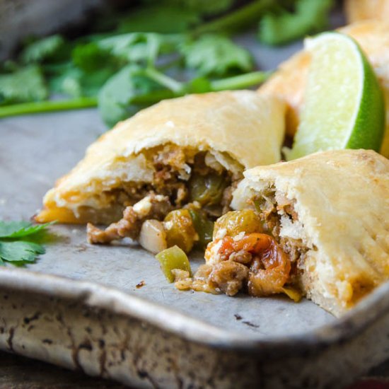 Smoky Turkey Empanadas