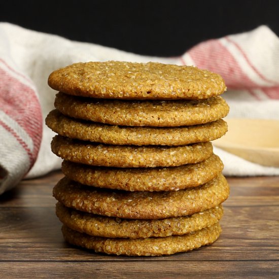 Soft Molasses Cookies