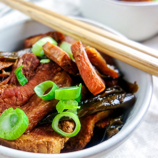 Japanese Braised Pork Belly