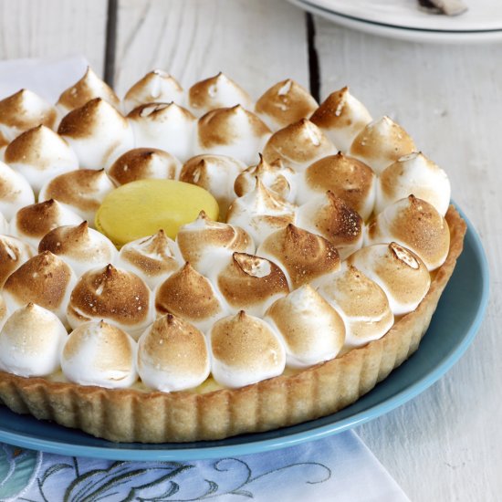 Minty Lemon Meringue Pie