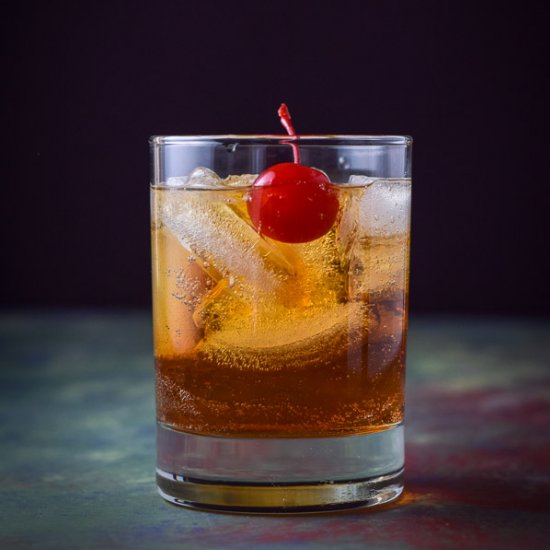 Southern Comfort Manhattan Cocktail