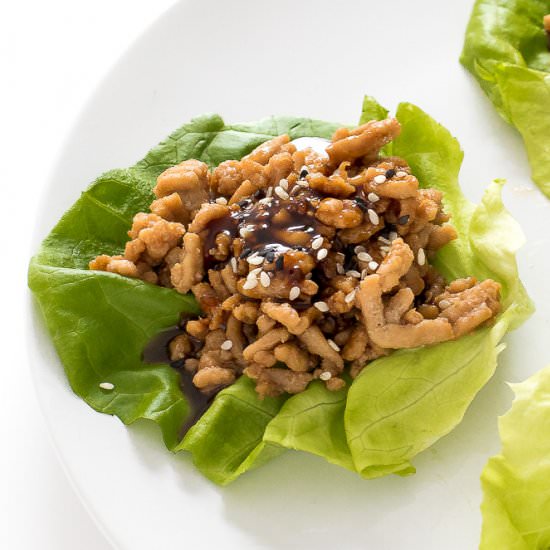 Chicken Lettuce Wraps