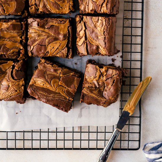 Peanut Butter Brownies