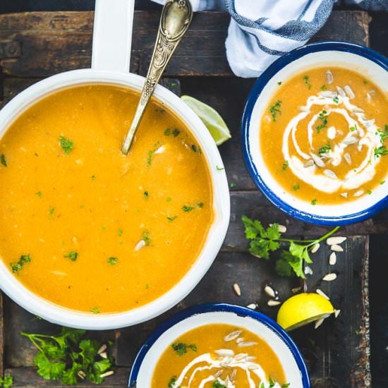 Healthy Carrot Ginger Soup