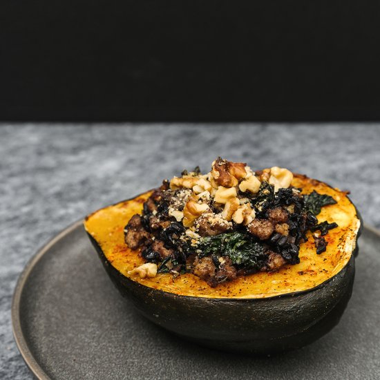 Gluten Free Stuffed Acorn Squash