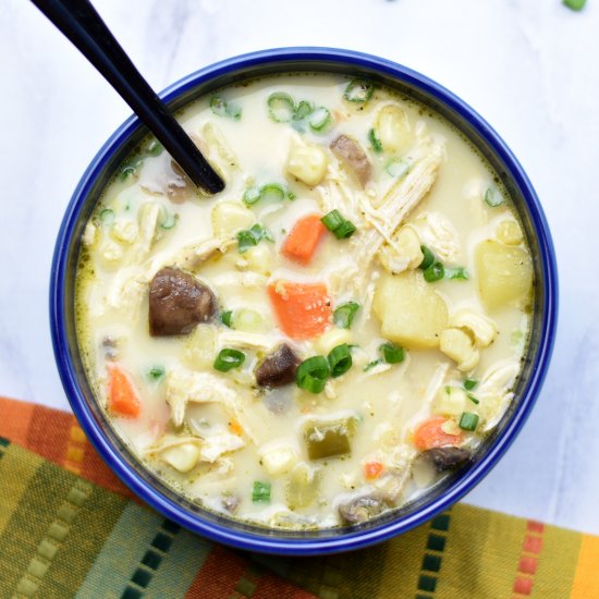 Gluten-Free Corn & Chicken Chowder