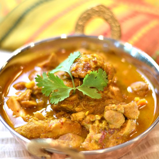 Chicken Vindaloo in Instant Pot