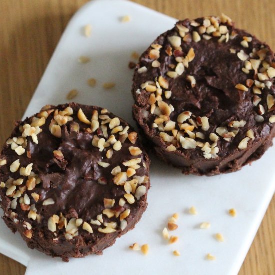 Vegan Chocolate Cheesecakes