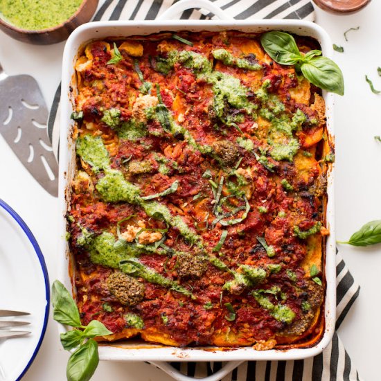 Paleo Sweet Potato Lasagna