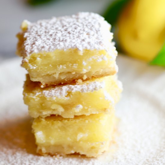 Luscious Southern Meyer Lemon Bars