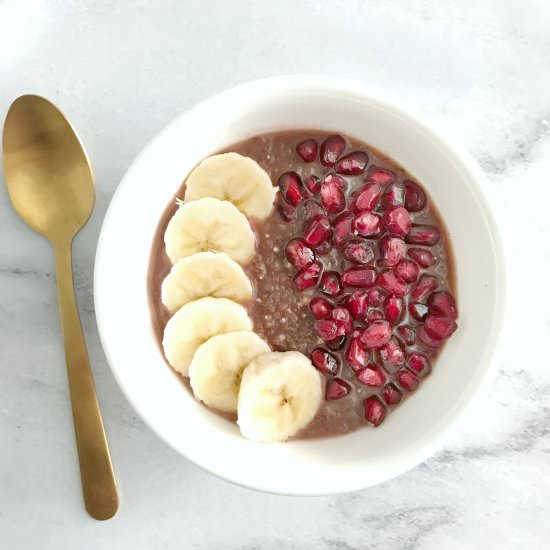 Pomegranate Quinoa Porridge