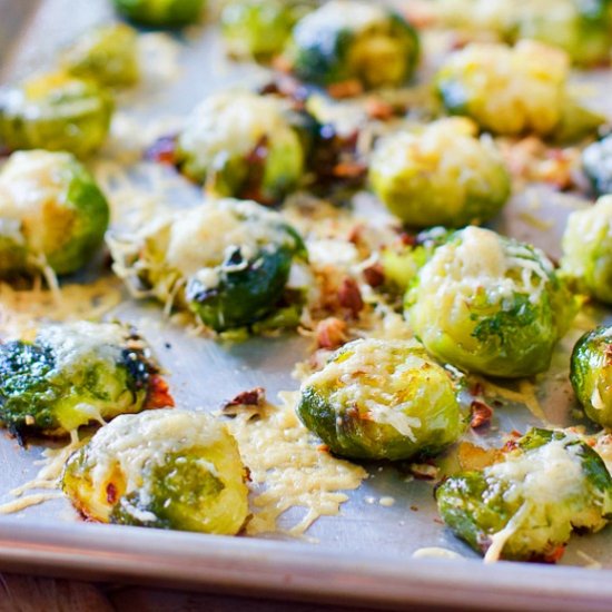 Smashed Brussels Sprouts