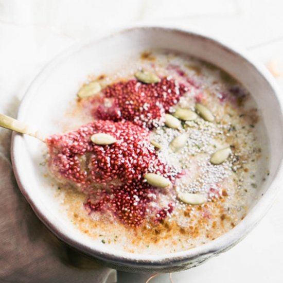 Cardamom Amaranth Porridge