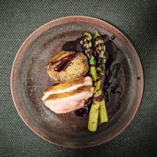 Duck Breast with Potato and Port