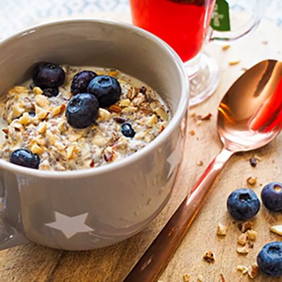 Sugar Free Overnight Porridge