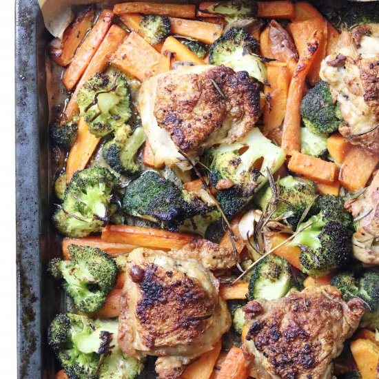 Roast Chicken with Vegetables