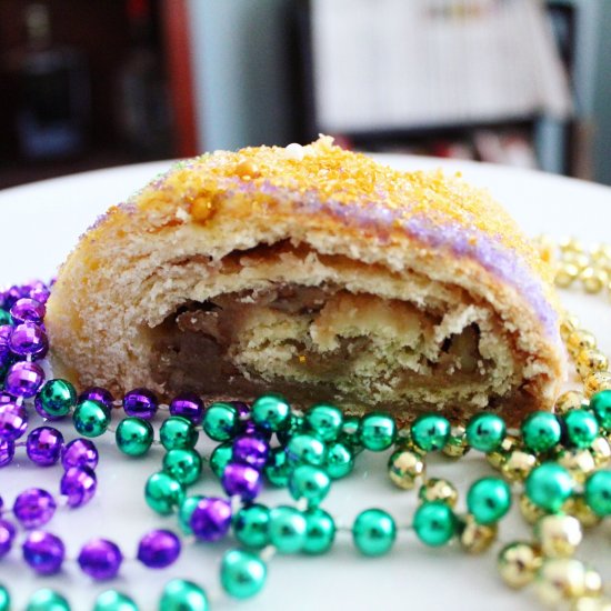 Praline-Cream Cheese King Cake