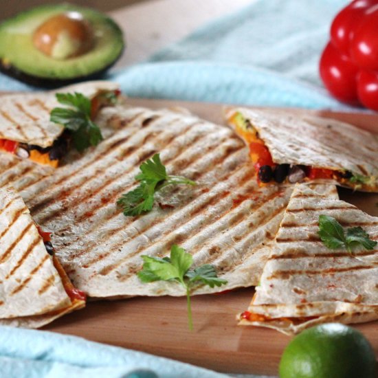 Sweet Potato Quesadillas