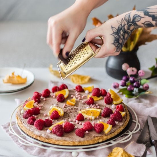 Tart with Chocolate Mousse